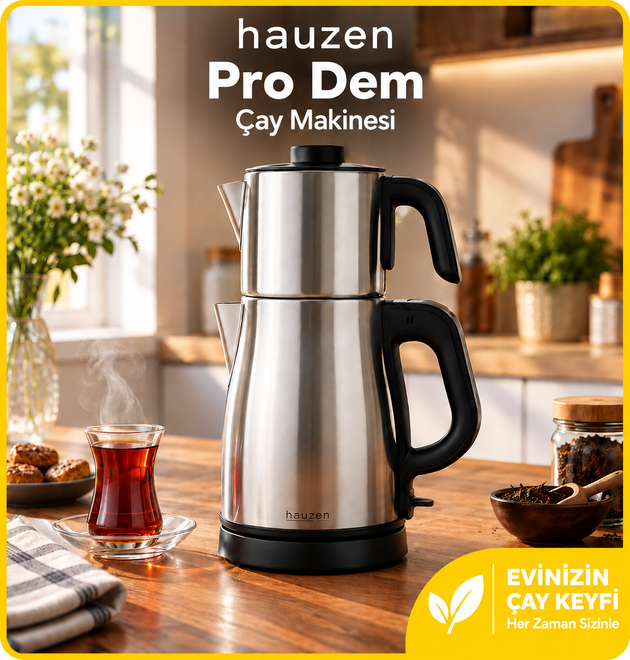 hauzen çay makinesi